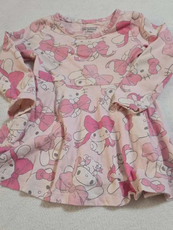 SANRIO HELLO KITTY LONG SLEEVED DRESS