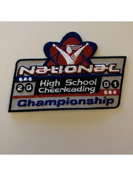 2001 National High School Cheerleading Championship Patch