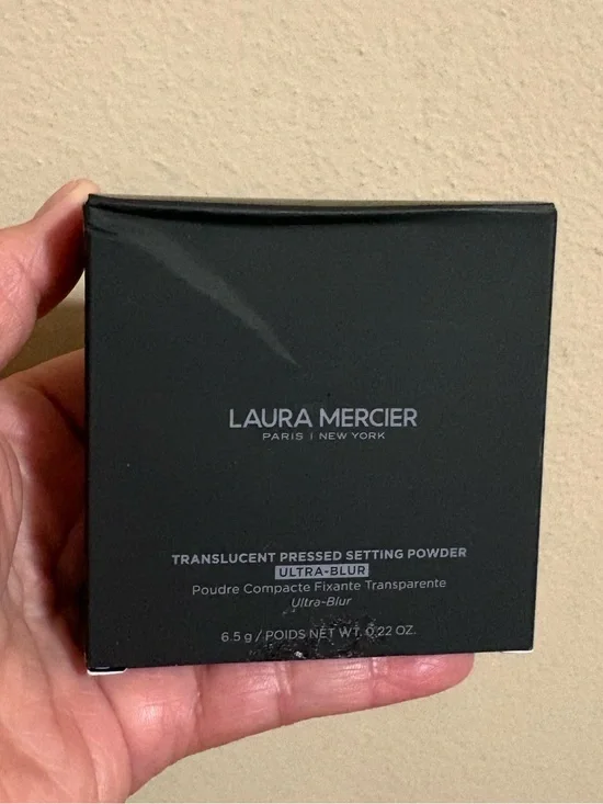 Laura Mercier Translucent Pressed Setting Powder TRANSLUCENT Ultra-Blur New.
