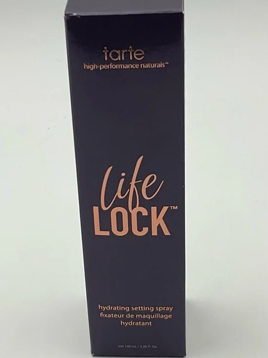 tarte life lock hydrating waterproof setting spray NIB