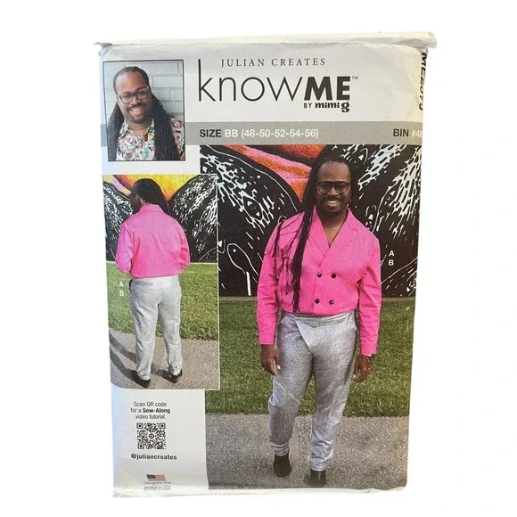 Julian Creates knowME ME2079 Men's Shirt Pants Size BB 48-56 Modern