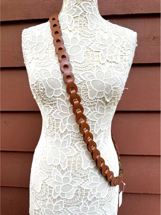 NWT Universal Thread Brown Leather Chain Strap for Bags