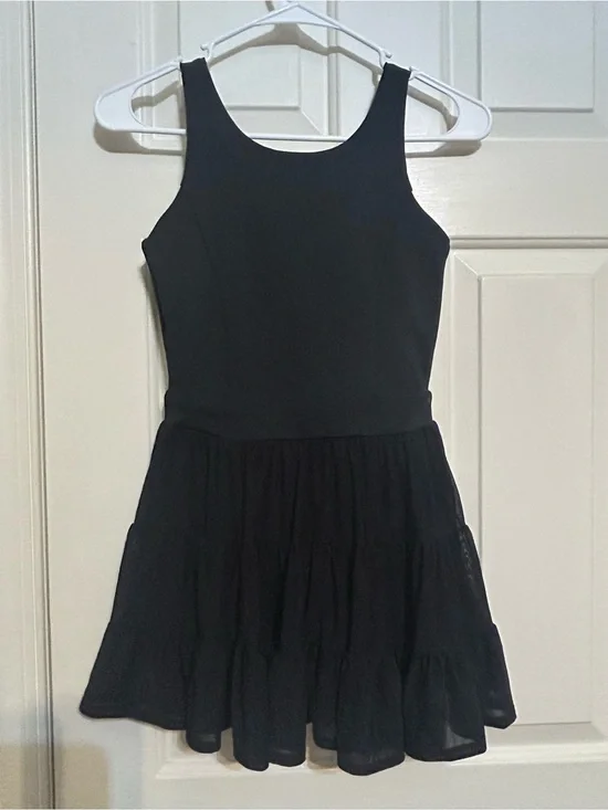 Abercrombie kids YPB active black dress girls size 11/12