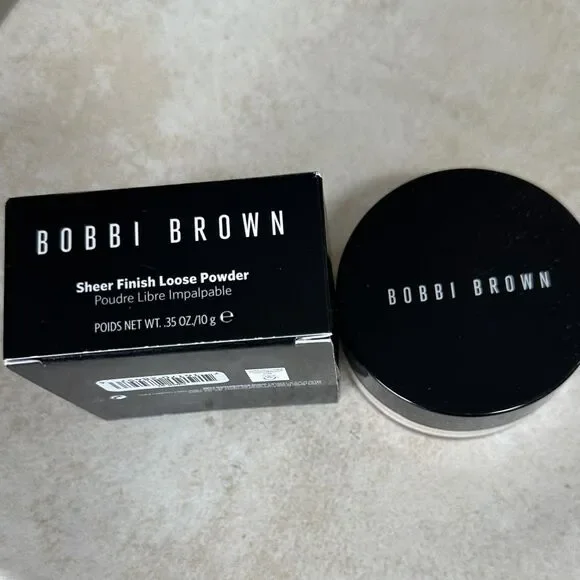 Bobbi Brown Sheer Finish Loose Powder Pale Yellow 0.35oz Face Makeup Setting