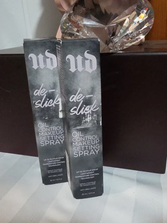 Urban Decay De-Slick Oil Control Makeup Setting Spray (Bundle Of 2)