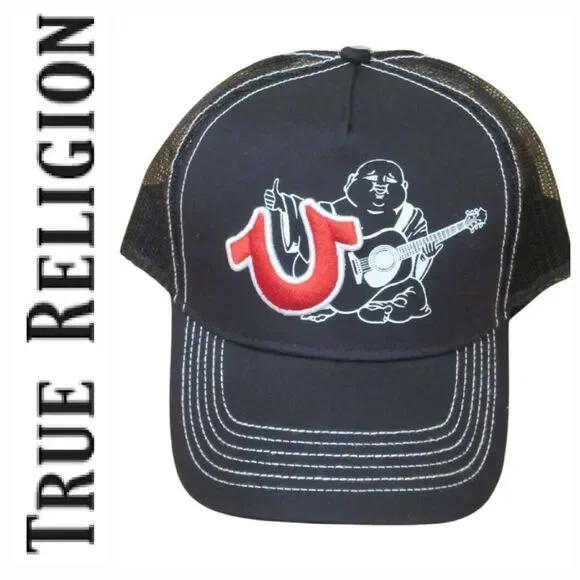 True Religion World Tour‎ Buddha Logo Mesh Cap