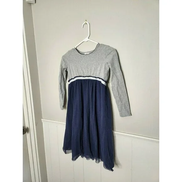 HANNA ANDERSSON Blue Tulle Dress