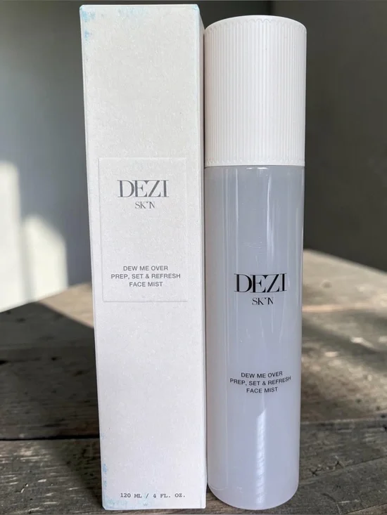 Dezi Skin Dew Me Over Prep, Set & Refresh Face Mist NIB