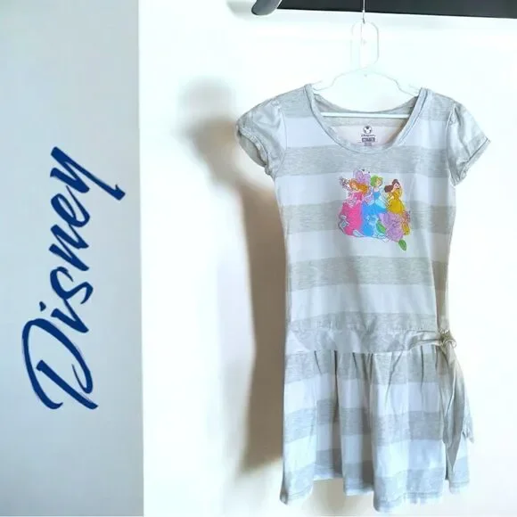 Disney l Girl’s Cinderella Dress l Side-tie accent l Short Sleeve l M 7 l EUC