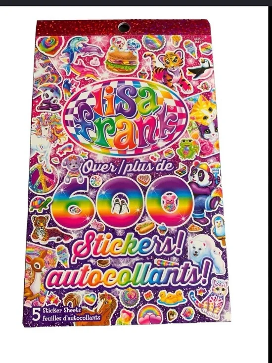 NWT Lisa Frank Sticker Book