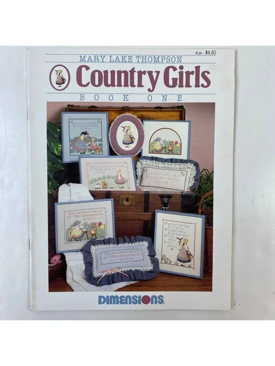 Mary Lake Thompson Country Girls Cross Stitch Patterns Book One