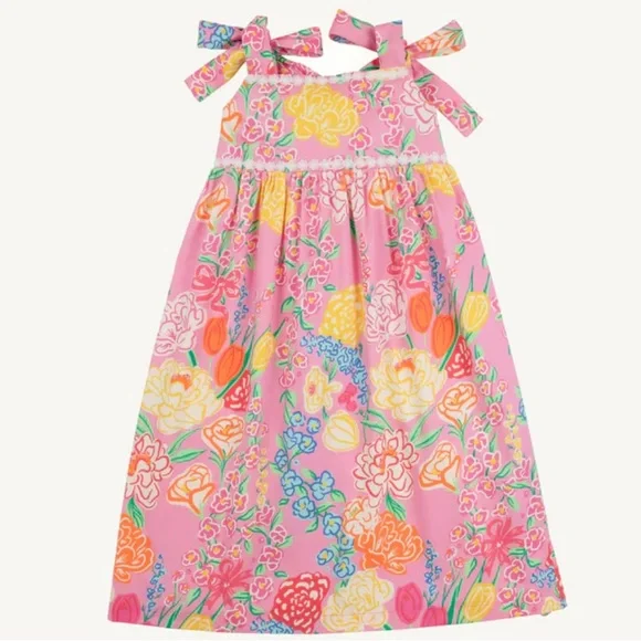Sheridan French Floral x TBBC Beaufort Bonnet Macie Midi Dress Mommy & Me 12 14
