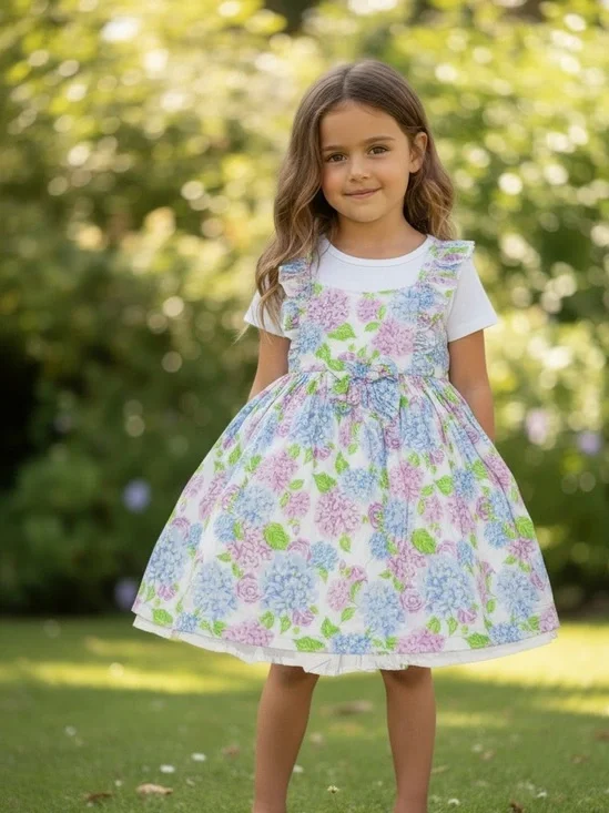 Tommy Bahama toddler girl floral cotton dress size 5T