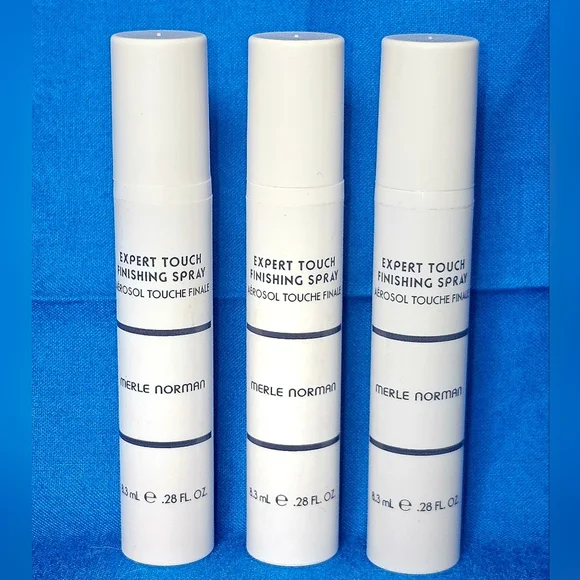 3 - Merle Norman Expert Touch Finishing Spray / Setting Mist TRAVEL Size NEW