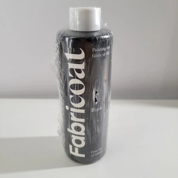 Fabriccoat Black Paint for All Fabrics‎ 250ml 8.5 fl oz