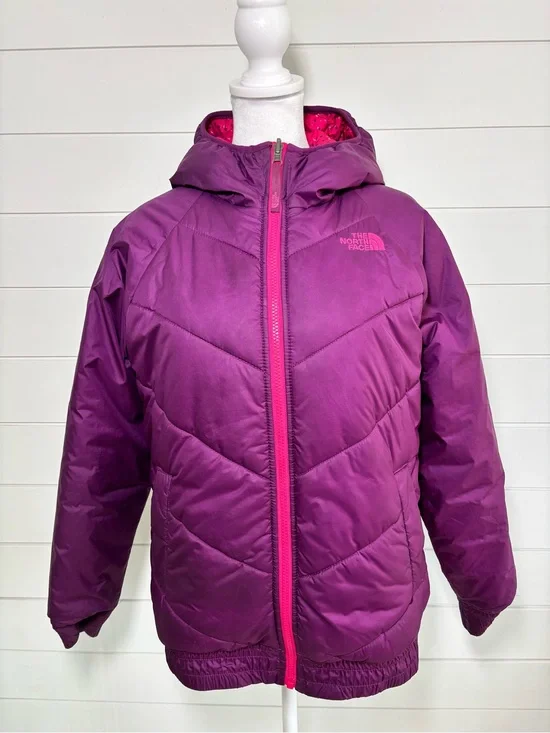 The North Face Kids Girl's Reversible Perrito Jacket Big Kids Size XL18