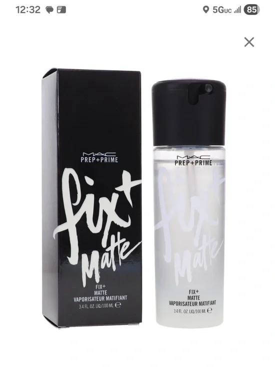 MAC Cosmetics Fix+ Matte Setting Spray in White and Black