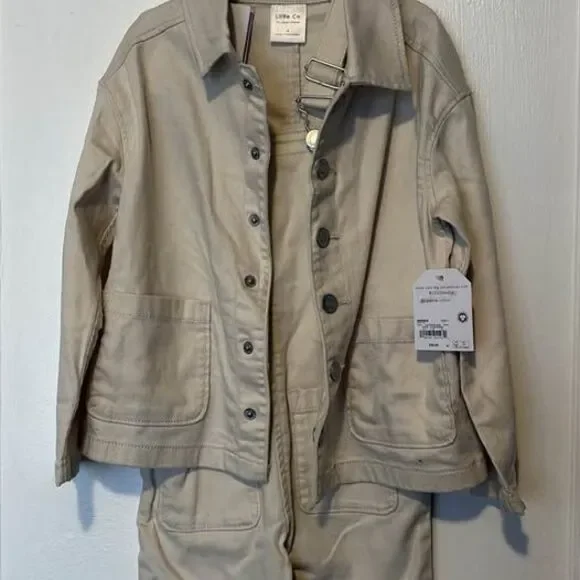 Little Co. by Lauren Conrad Jacket and Overalls Set