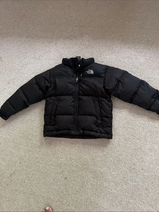 Kids XS The North Face Black Puffer Jacket