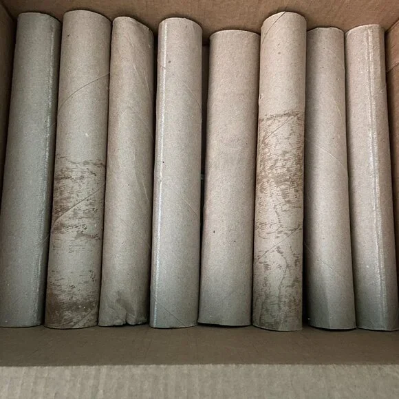 15 Towel Paper Cardboard rolls (11 inches Tall) for arts, crafts, projects, etc.