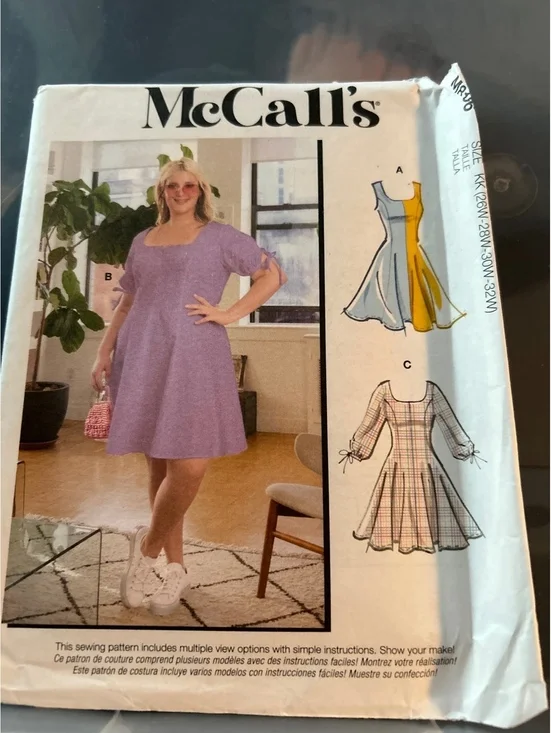 McCall's M8196 Misses' and Women's Dress Sewing Pattern