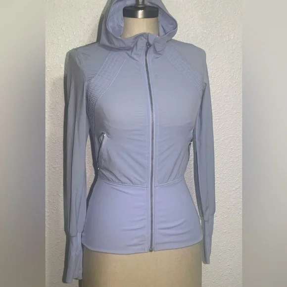 Ivivva by Lululemon Light Purple Zip-Up Jacket size 10