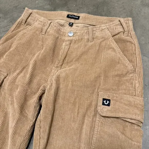 Tan and brown true religion