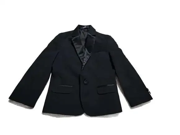 Nautica Boys Size 4 Regular Black Dress Suit Jacket