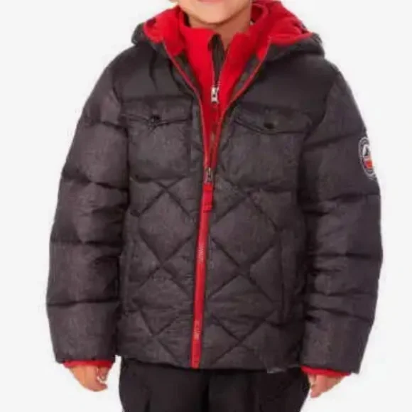 Snozu Warm Puffer Coat with Fleece Lining