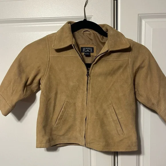 Boys, coat and jacket, jackets -The Children's Place tan Kids Jacket-18 month