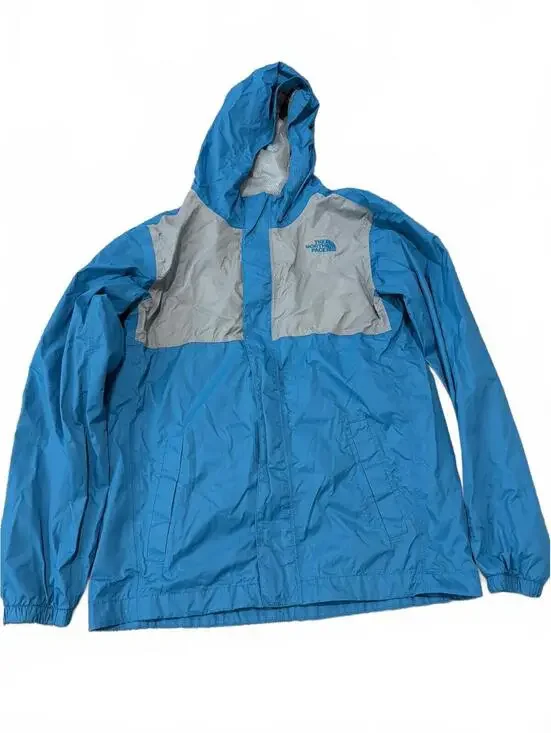 The North Face Boys Large Blue Jacket Windbreaker Rain