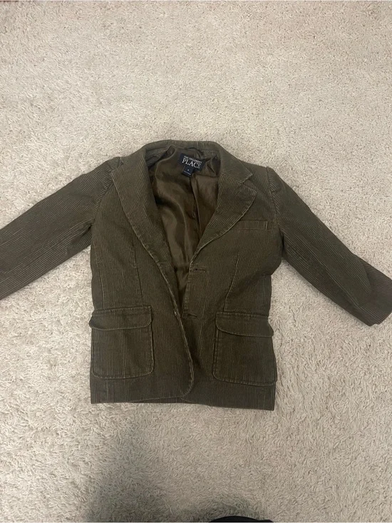 The Children's Place Olive Corduroy Jacket
