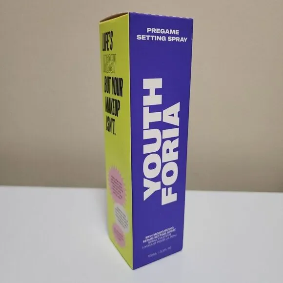 Youthforia Pregame Setting Spray Skin Moisturizing Serum Mist 100ml / 3.3fl oz