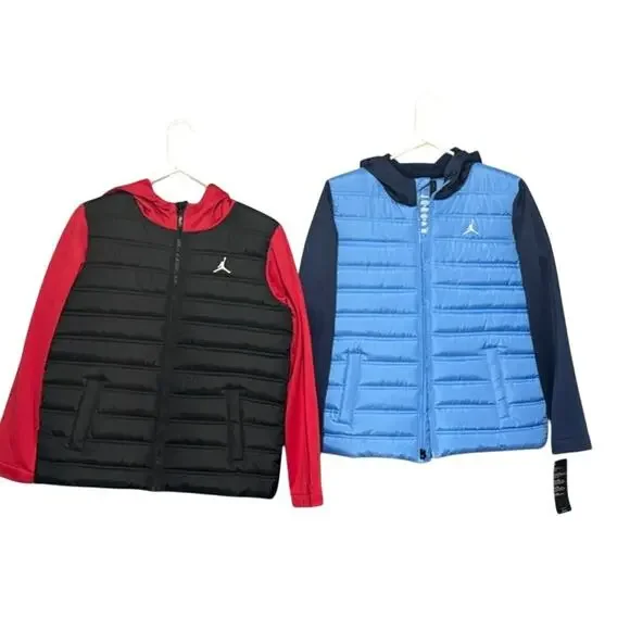 JordanBrand Boys Puffer Vest Jacket Youth Size L 11-13 old
