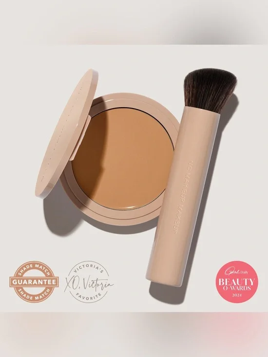 NO MAKEUP MAKEUP® FOUNDATION + BRUSH DUO - shade Natural