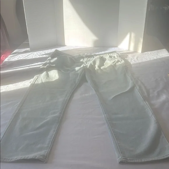 Men's Light Gray Straight Jeans