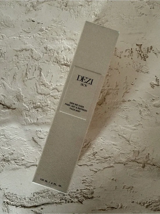 DEZI SKN Dew Me Over Prep Set Refresh Face Mist 4 oz Vegan Fragrance Free