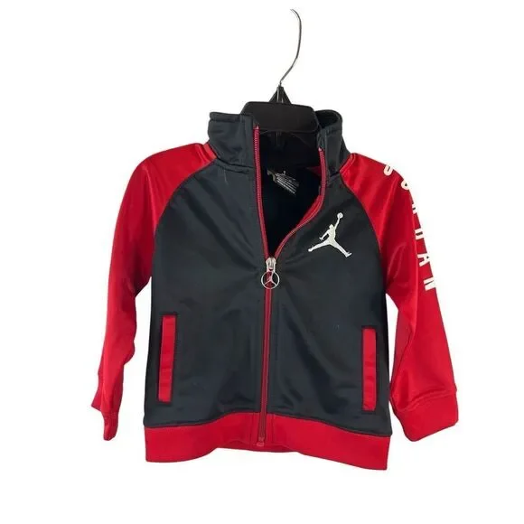 Air Jordan‎ 18m zipper jacket red black boys