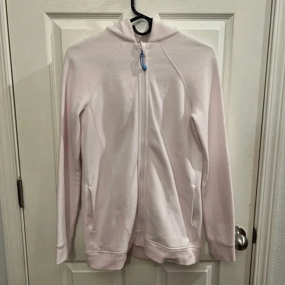 Ivivva by Lululemon pink scuba zip up size 14 youth