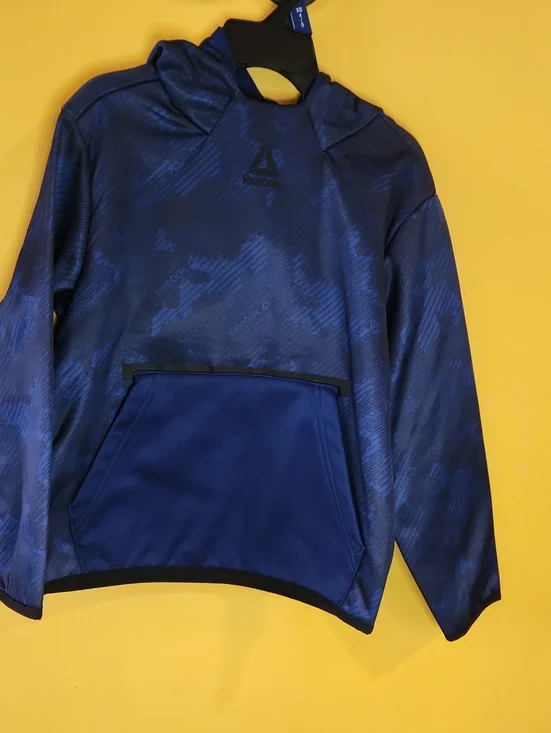 Reebok Kids' Dark Blue Hooded Puffer Jacket