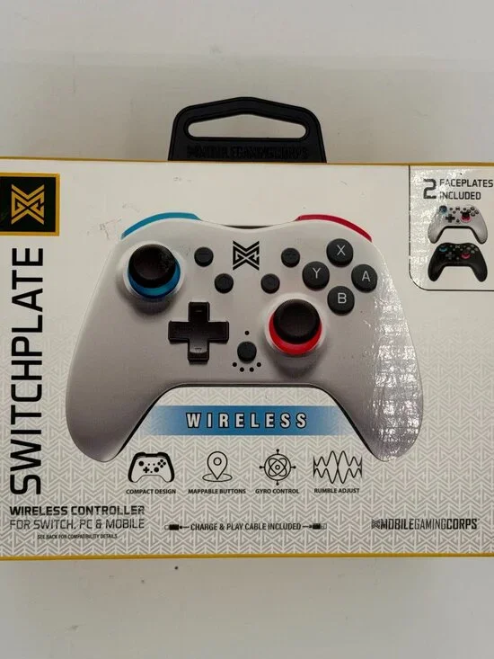 Mobile Gaming Corps SwitchPlate Wireless Controller Switch PC iOS Android