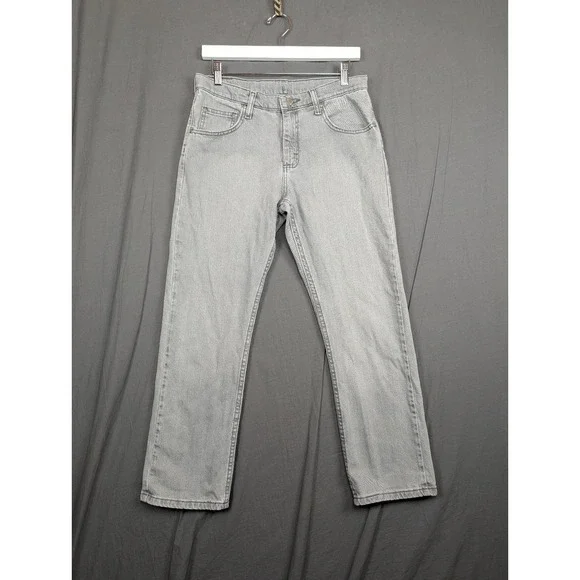 Lee Premium Jeans Girls Juniors Size 16‎ Husky  Gray