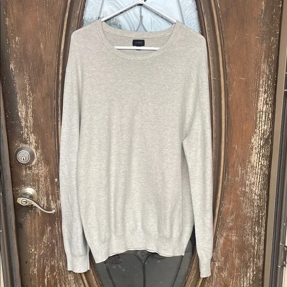 Like New J.Crew Cotton Crewneck Sweater!  Men’s LG