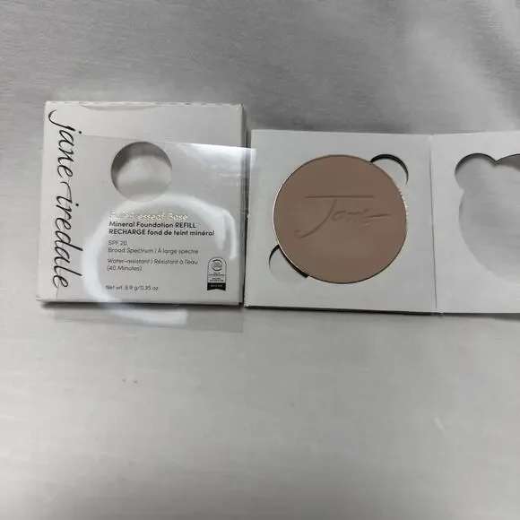 Jane Iredale PurePressed Base Mineral Foundation Refill Suntan FLAWED SEE PIC