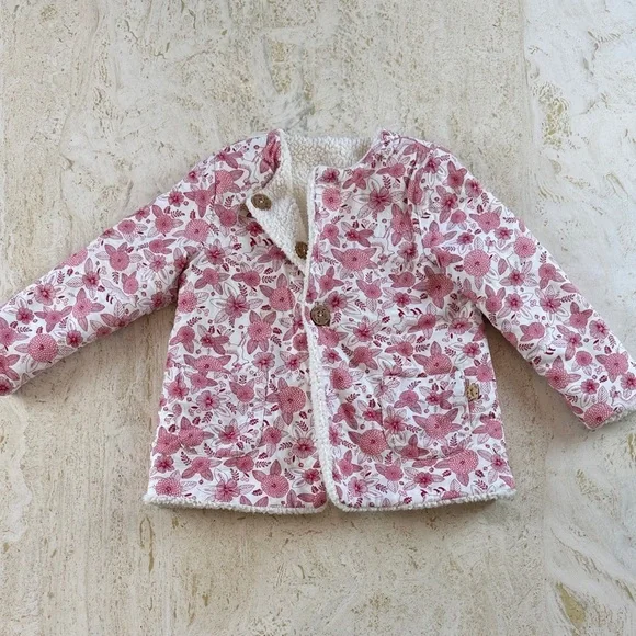 Sergent Major Toddler Girl Reversible Jacket – Size 3 Years / 98 cm French