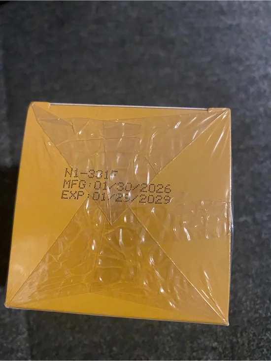 Yellow Square Box - Bright Mustard Packaging