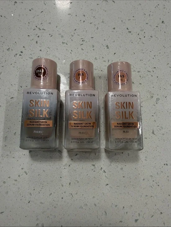 Revolution Skin Silk Radiant Satin Serum Foundation