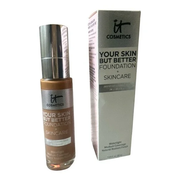 IT‎ Cosmetics Your Skin But Better Foundation Skincare Rich Cool 50 1oz New Box