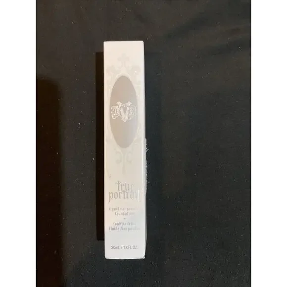 Vintage Kat Von D True Postrait Liquid to Powder Foundation Deep 084‎ NEW