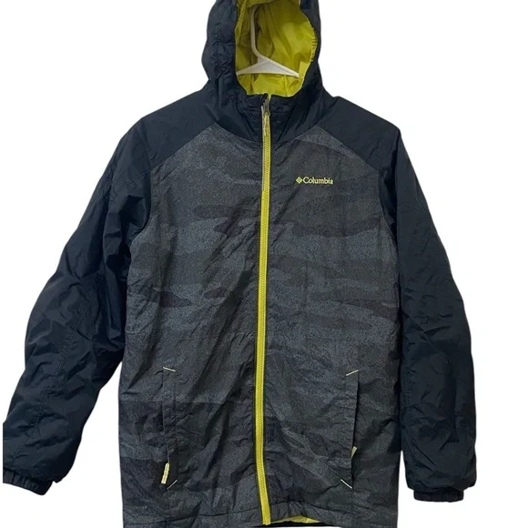 Columbia Kids' Black and Yellow Jacket